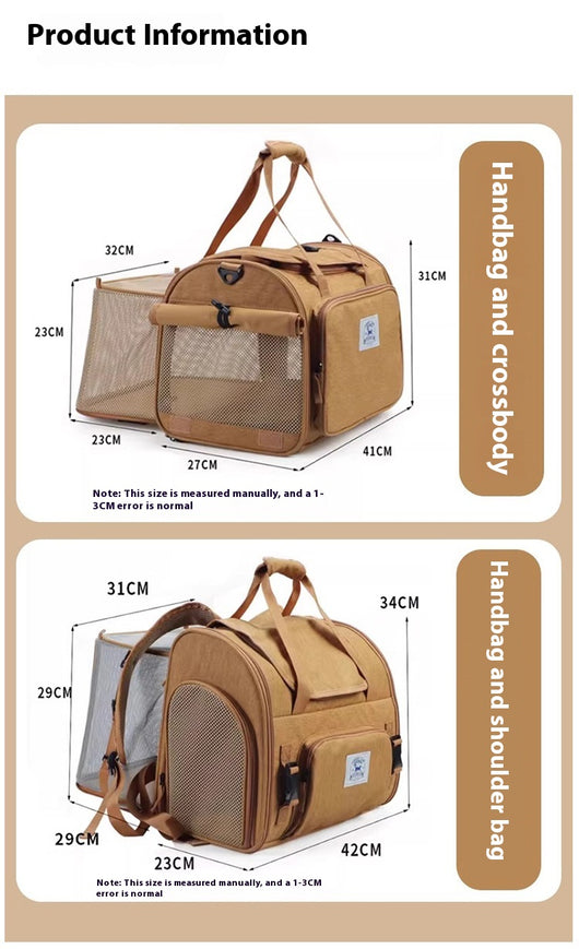 Carpa Portátil Tipo Mochila para Gato - Ligera y Expandible - Image 13