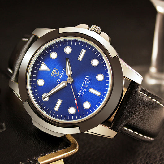 Reloj Deportivo YAZOLE 372 - Cuarzo Resistente con Esfera Luminosa Verde - Image 6