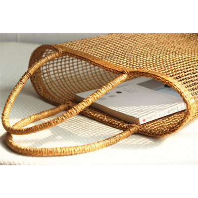 Bolso de Paja Tejida para Mujer Estilo Verano - Image 9