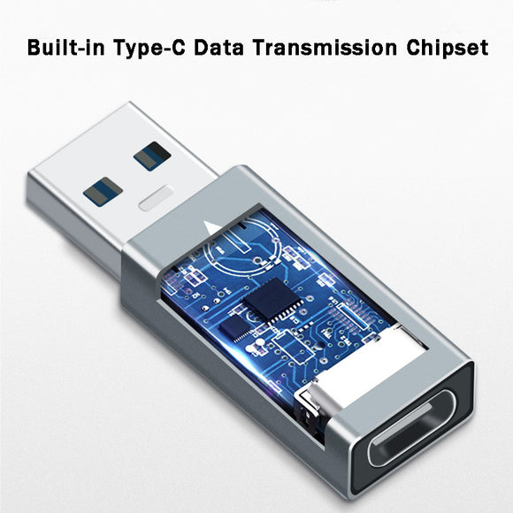 Adaptador USB 3.1 Type-C Hembra a USB A Macho