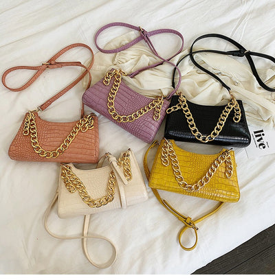 Bolso de Mano con Cadena Gruesa Axilar - Image 3