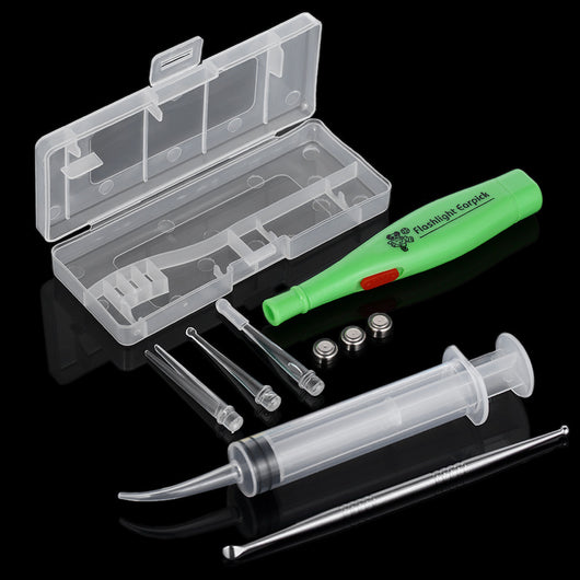 Kit Completo de Limpieza de Oídos: Curetas de Acero Inoxidable + Iluminación LED - Image 2