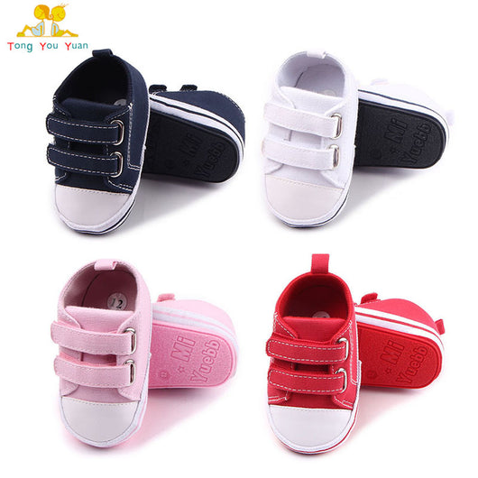 Zapatos de Lona con Velcro Doble para Bebés y Niños Pequeños DJ0644