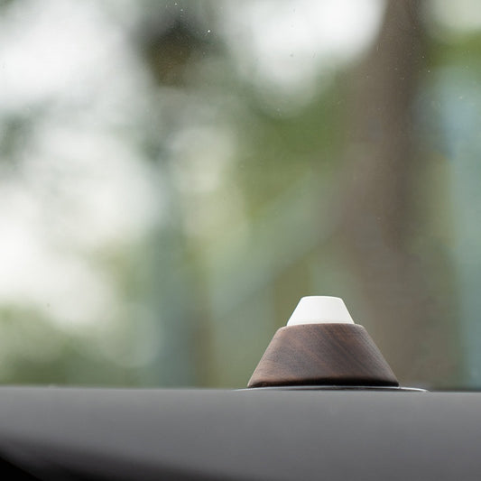 Ambientador de Madera Sólida para Auto - Aroma Natural Premium