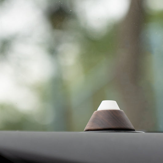 Ambientador de Madera Sólida para Auto - Aroma Natural Premium