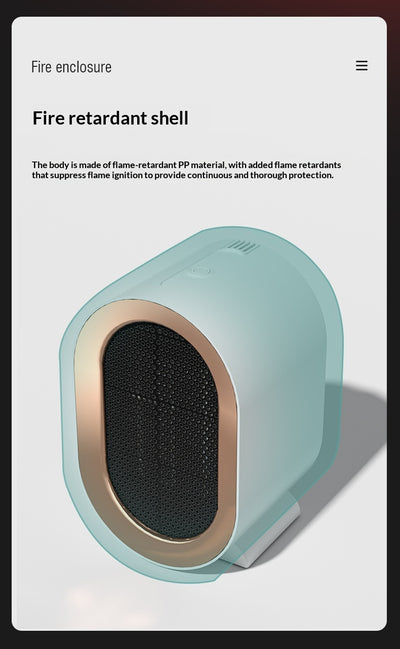 Calefactor Compacto de Alto Rendimiento para Hogar y Dormitorio - Image 18