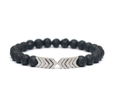 Pulsera de Piedra Natural Volcánica con Magnetismo para Hombre y Mujer - Image 11