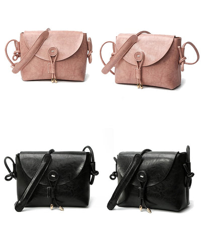Bolso Bandolera de Cuero Encerado para Mujer - Estilo Fashion - Image 26