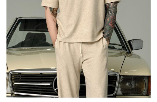 Conjunto Casual Hombre: Camiseta Polo Manga Corta y Pantalón - Image 10