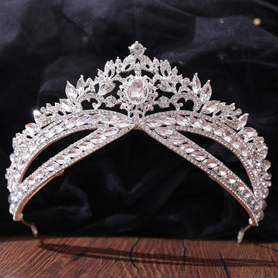 Corona Nupcial de Cristales - Accesorio de Novia Elegante