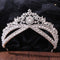 Corona Nupcial de Cristales - Accesorio de Novia Elegante