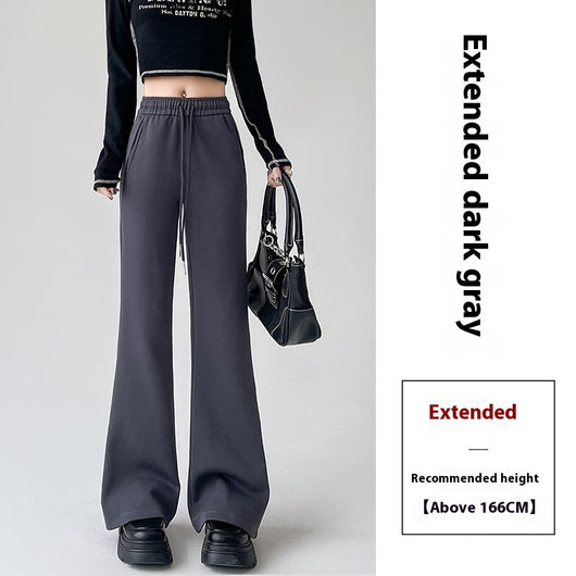 Pantalones Deportivos Acampanados Forrados en Fleece para Mujer - Cintura Alta Reductora - Image 23