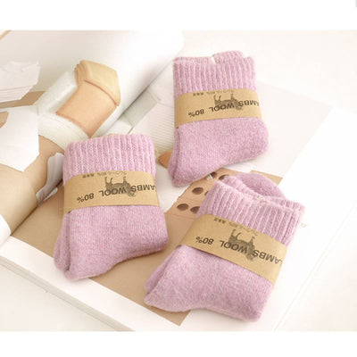 Calcetines Térmicos de Felpa para Mujer con Forro Grueso - Image 20