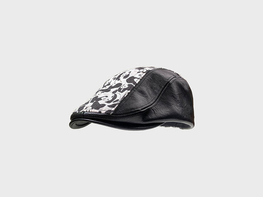 Gorra Retro de Cuero PU con Costuras Otoño-Invierno - Image 14
