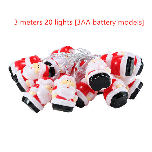 Guirnalda LED Navideña con Muñecos de Nieve y Copos de Nieve - Image 18