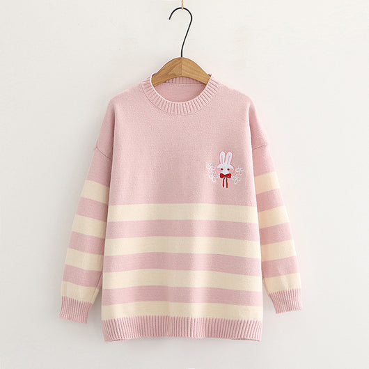 Sudadera Suelta Coreana de Manga Larga - Image 4