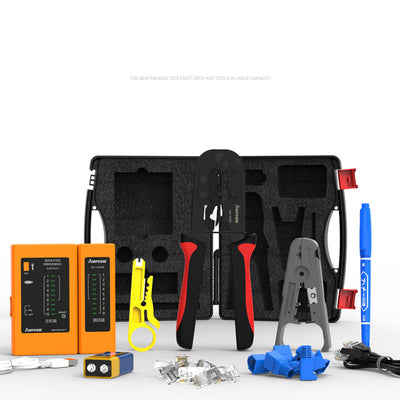 Kit Profesional de Herramientas para Cables de Red y Probador de Conectores - Image 6