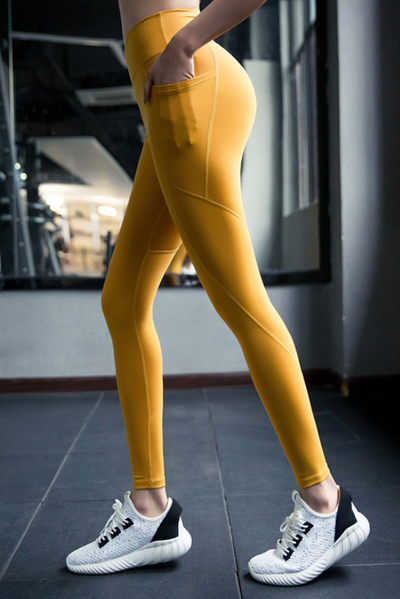Leggings Deportivos de Cintura Alta Elásticos para Yoga y Entrenamiento - Image 5