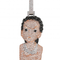 Iced Out The Boondocks Pendant CZ Necklace Chain Mens Women Micro Paved Hip Hop Dorado Plateado Color Bling Charm Chains Jewelry Girl