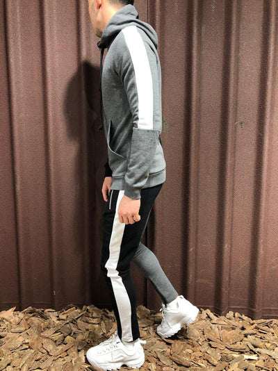 Conjunto Deportivo de Dos Piezas con Capucha y Contraste - Image 6
