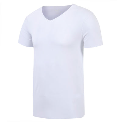 Camisa Básica de Manga Corta en Color Sólido - Image 7