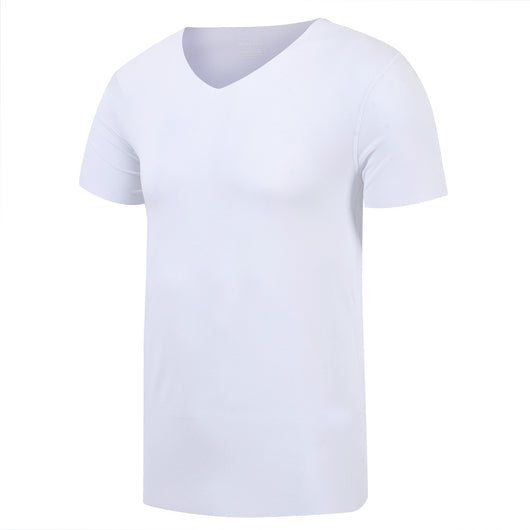 Camisa Básica de Manga Corta en Color Sólido - Image 7