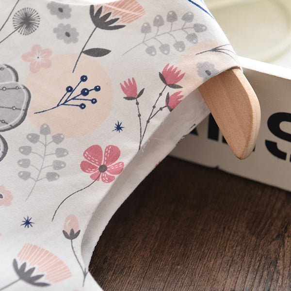 Vestido Sin Mangas Estampado de Mariposas para Primavera y Verano