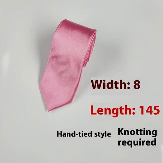 Corbata Negra Clásica Tejida a Mano de 8cm - Image 32