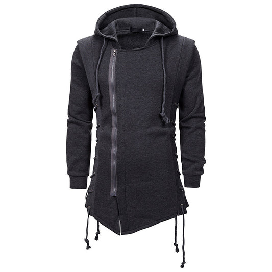Chamarra Hoodie Suelta Talla Grande para Hombre - Image 2