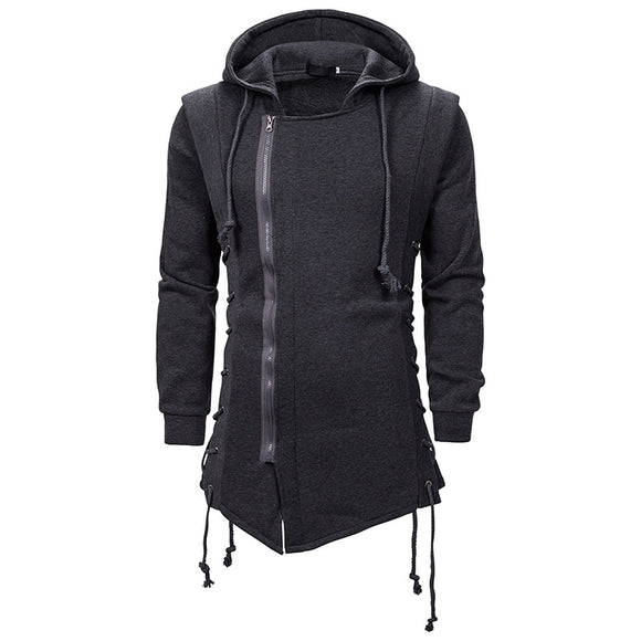 Chamarra Hoodie Suelta Talla Grande para Hombre