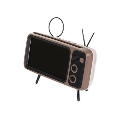 Parlante Bluetooth Retro con Soporte para Teléfono - Image 25