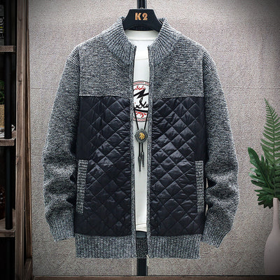 Chaqueta Suéter Acolchada con Costuras Reforzadas - Image 3