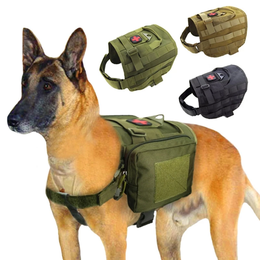 Peitoral Táctico para Mascotas VIP Brasil