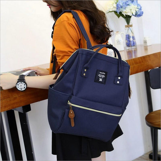Mochila Casual para Mujer - Diseño Moderno con Compartimentos y Cierre de Seguridad