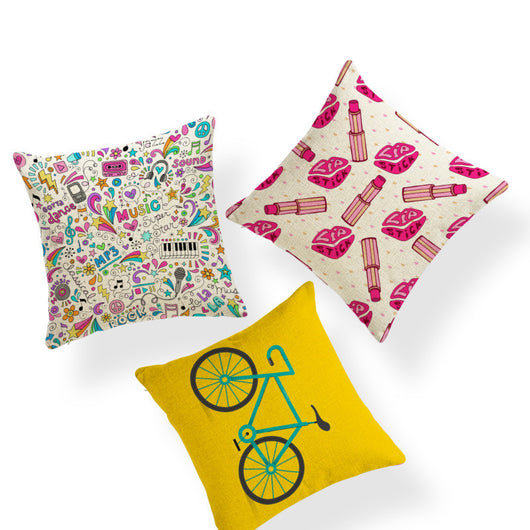 Funda de Almohada en Algodón y Lino - Image 2