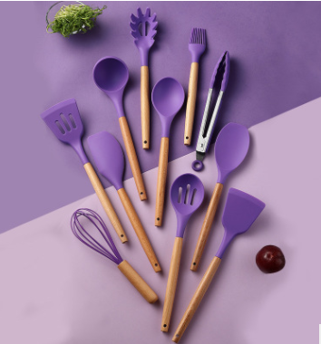 Set de Utensilios de Cocina en Silicona Resistente al Calor - Antiadherente y Duradero - Image 17