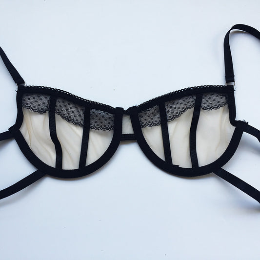 Conjunto de Lencería Sensual de Encaje Transparente - Image 2