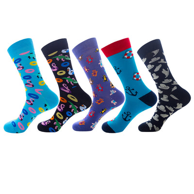 Calcetines Jacquard de Moda Unisex con Diseño Animal - Image 45