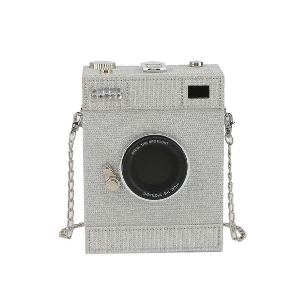 Bolso Bandolera Retro con Cadena para Mujer