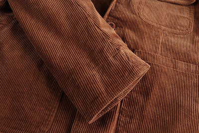 Chaqueta Retro Amekaji de Pana 100% Algodón Lavado Vintage - Image 22