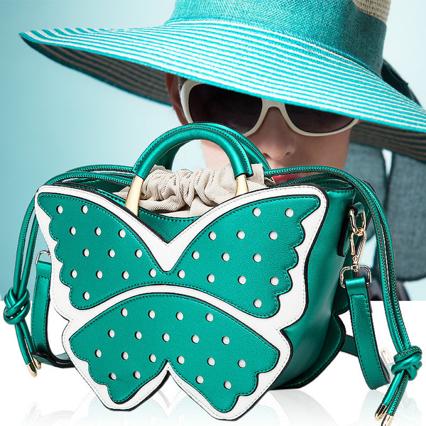 Bolso Vintage con Detalles en Relieve Colorido
