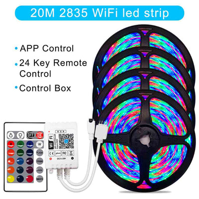 Tira LED RGB Inteligente WiFi 5050 con Control por App - Image 8