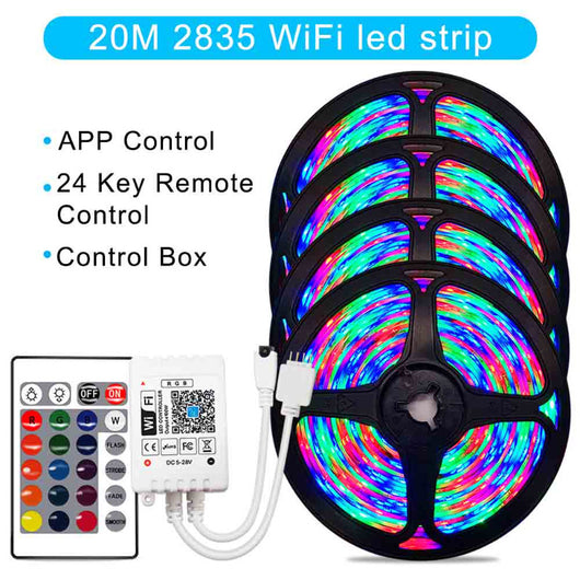 Tira LED RGB Inteligente WiFi 5050 con Control por App - Image 8