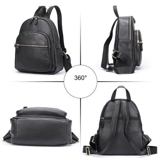 Mochila de Cuero Genuino para Mujer - Piel Premium Suave - Image 4