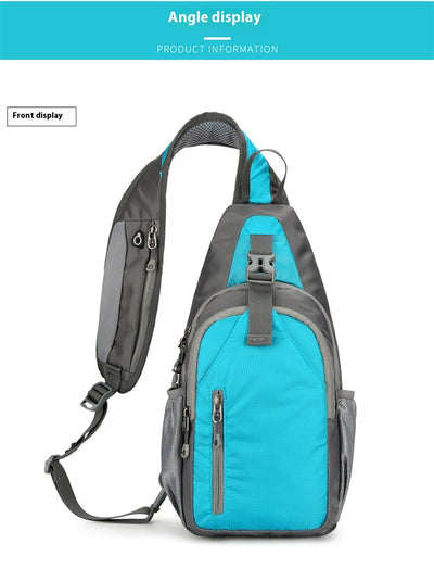 Bolsa Cruzada Deportiva Canvas Unisex - Mochila Pecho Casual - Image 22