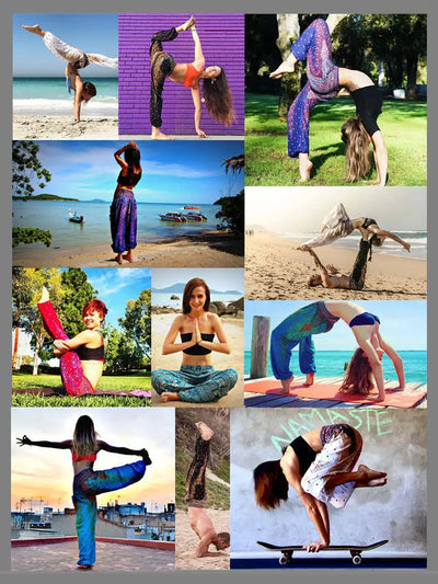 Pantalones de Yoga Pavo Real - Cintura Alta - Image 7