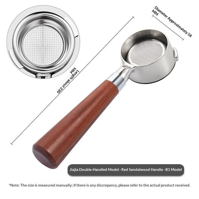 Portafiltro sin Fondo Estilo Italiano para Máquinas de Espresso - Image 9