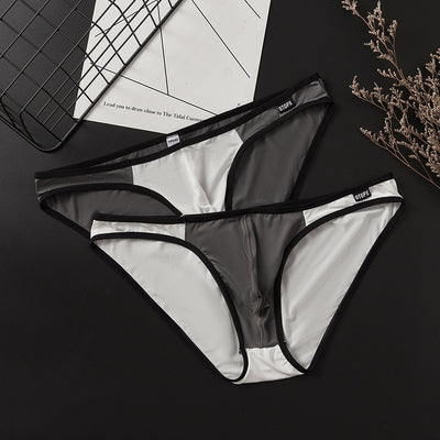 Bóxer Hombre Tela Ice Silk Cintura Baja Bolsa U Reforzada - Image 6
