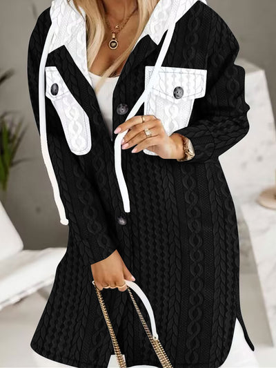 Abrigo con Capucha para Mujer - Diseño Moderno - Image 7