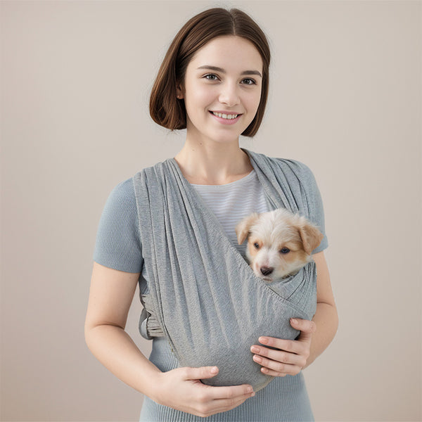 Mochila Portabebés Ajustable para Mascotas - Bolsa de Viaje Ergonómica